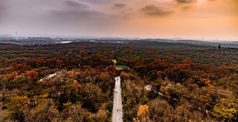 Panorama del Tempio Linggu