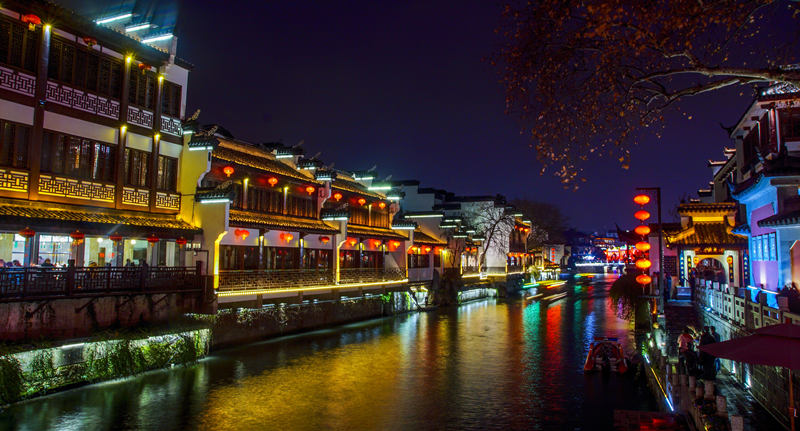 Panorama del Fiume Qinhuai