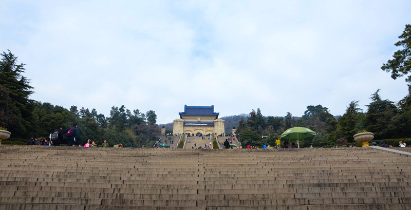 Panorama del Mausoleo di Sun Yat-sen