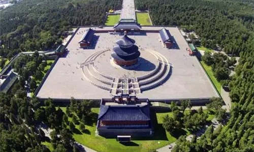 Tempio del Cielo a volo di uccello