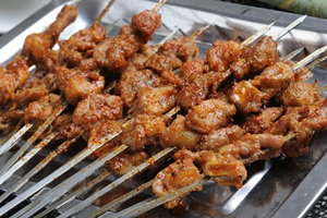 Barbecue in Huimin Xiaoqu