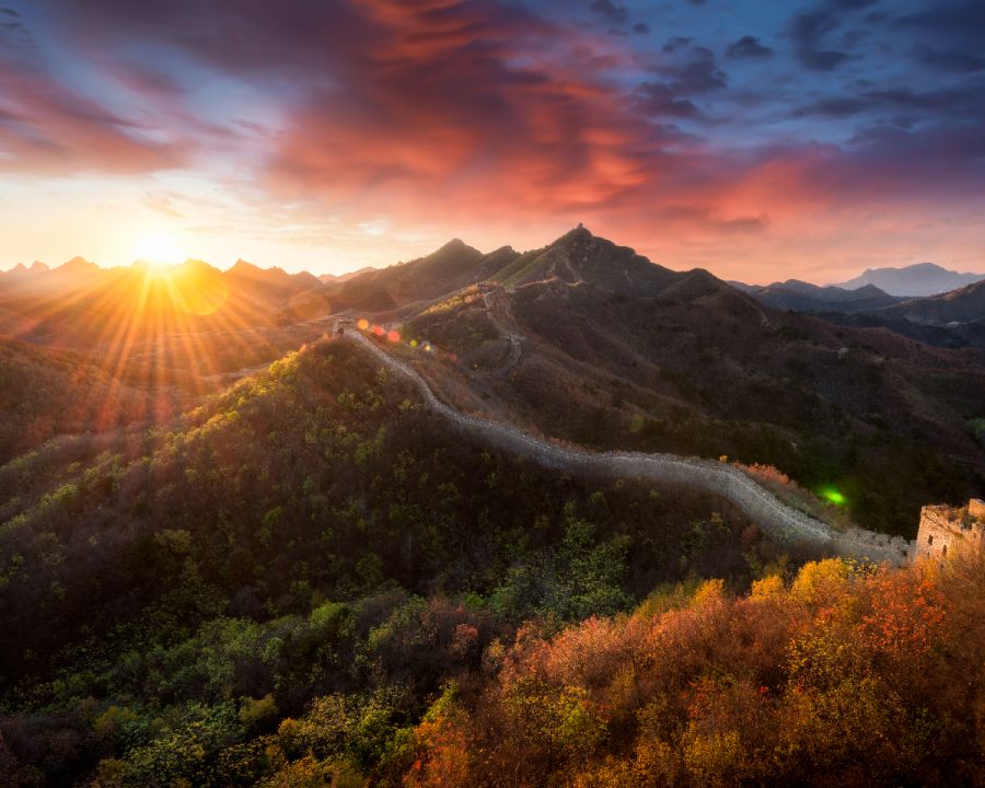 Jiankou-Mutianyu-Huanghuacheng Great Walls Hiking Tour