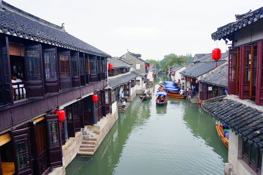 Delizioso Viaggio a Shanghai dei Paesaggi Cinesi