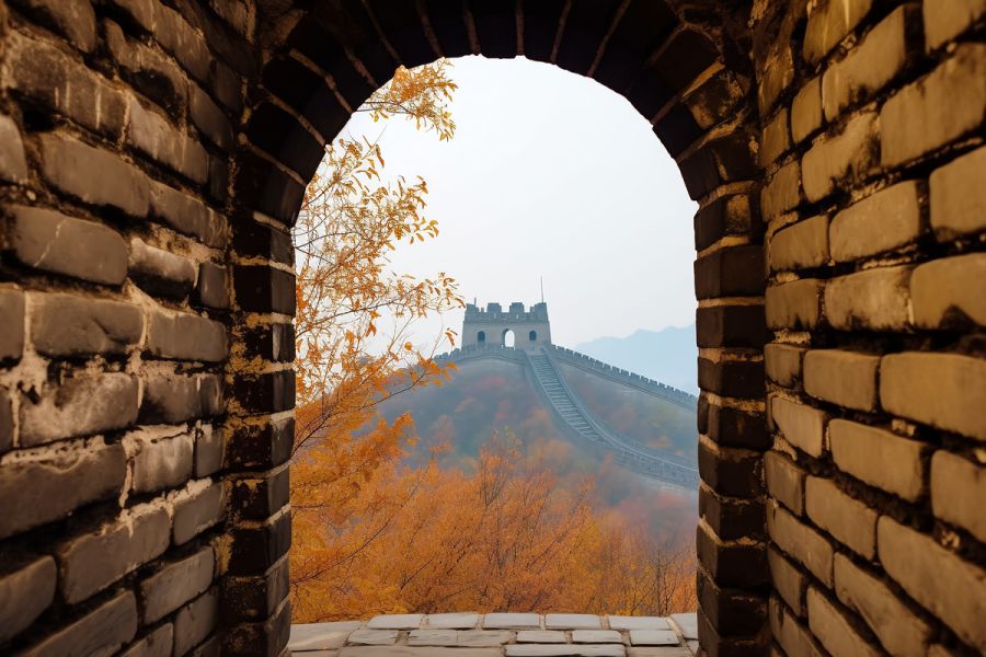Tour Grande Muraglia Cinese di Badaling in Elicottero