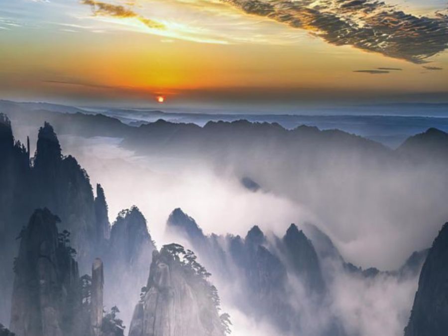 China Patrimonio de la Humanidad con Huangshan Tour